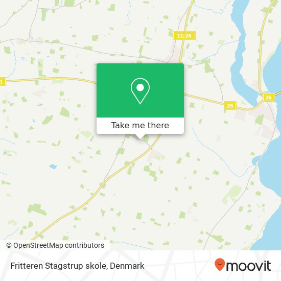 Fritteren Stagstrup skole map