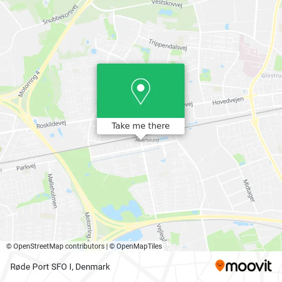 Røde Port SFO I map