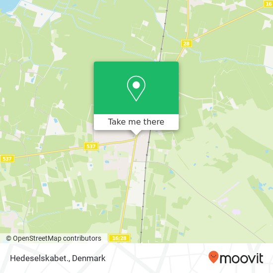 Hedeselskabet. map