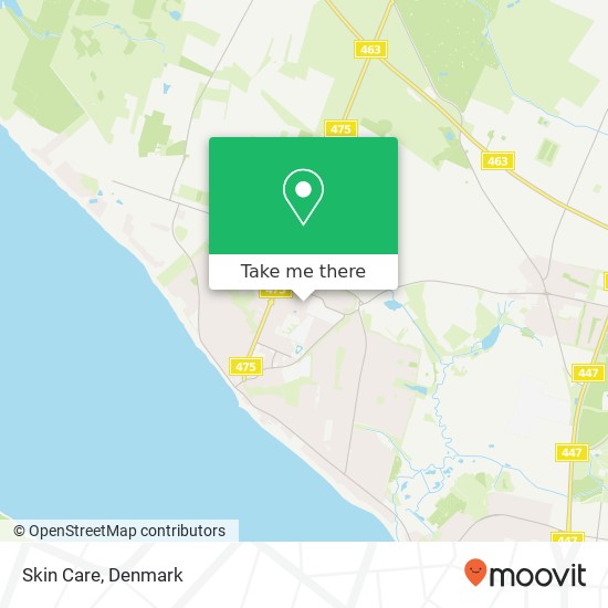 Skin Care map
