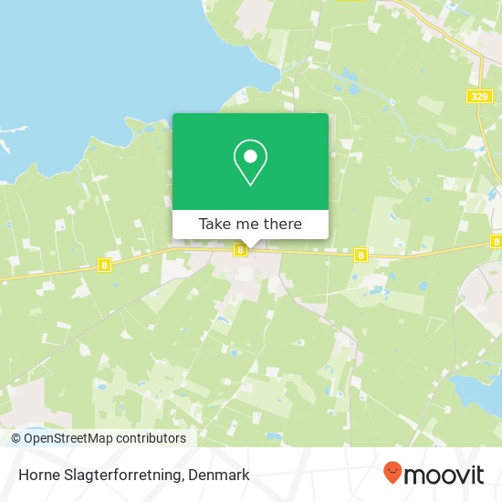 Horne Slagterforretning map