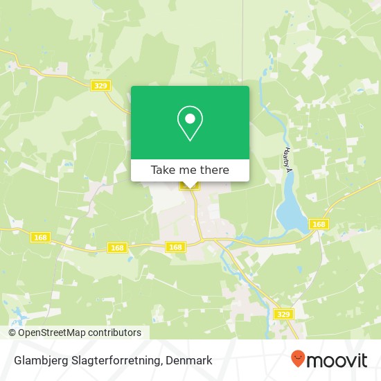 Glambjerg Slagterforretning map