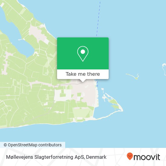 Møllevejens Slagterforretning ApS map