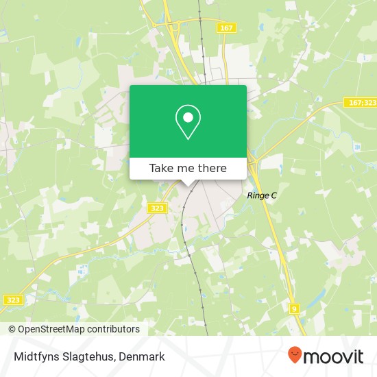 Midtfyns Slagtehus map