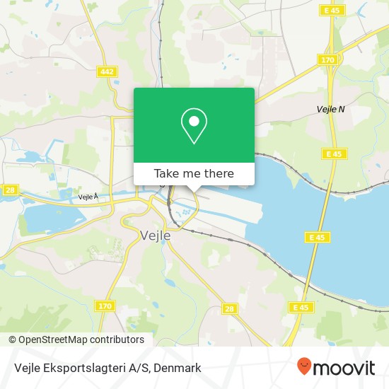 Vejle Eksportslagteri A/S map