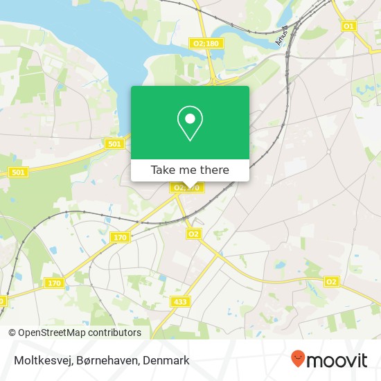 Moltkesvej, Børnehaven map