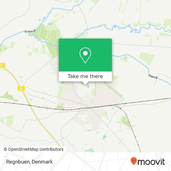 Regnbuen map