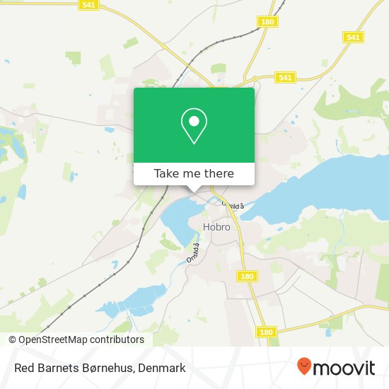 Red Barnets Børnehus map