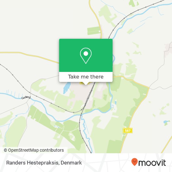 Randers Hestepraksis map