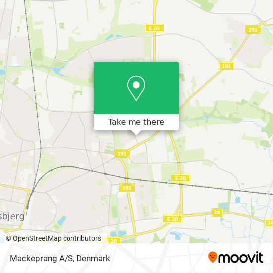 Mackeprang A/S map