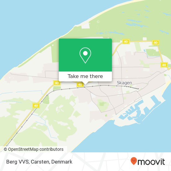 Berg VVS, Carsten map
