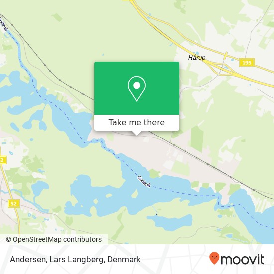 Andersen, Lars Langberg map