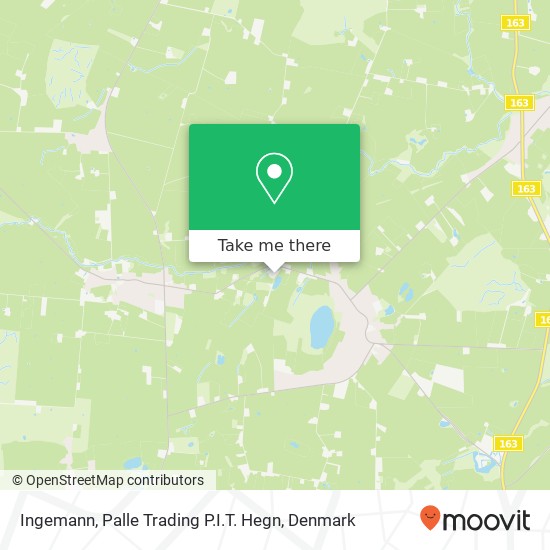 Ingemann, Palle Trading P.I.T. Hegn map