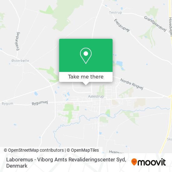 Laboremus - Viborg Amts Revalideringscenter Syd map