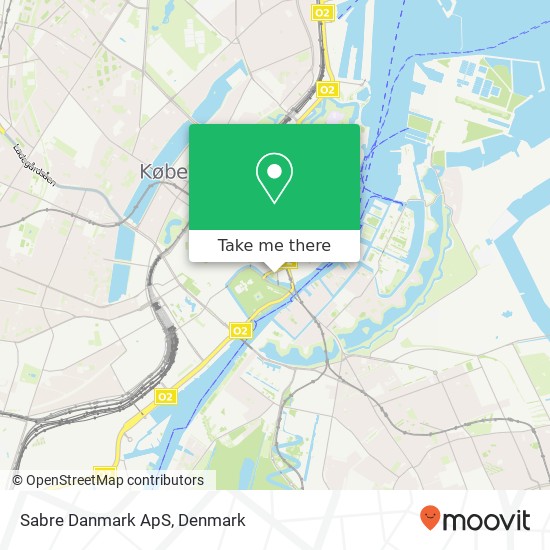Sabre Danmark ApS map