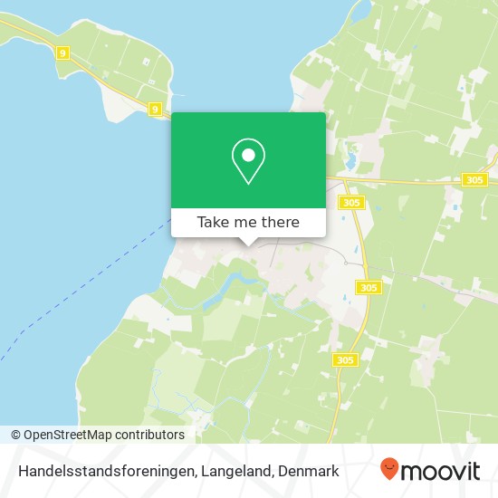 Handelsstandsforeningen, Langeland map