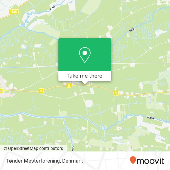 Tønder Mesterforening map