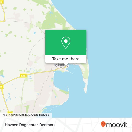 Havnen Dagcenter map