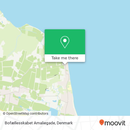 Bofællesskabet Amaliegade map