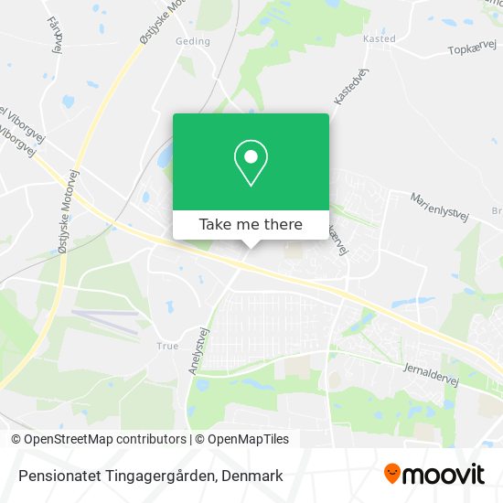 Pensionatet Tingagergården map