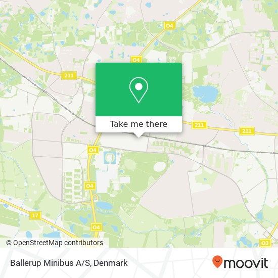 Ballerup Minibus A/S map