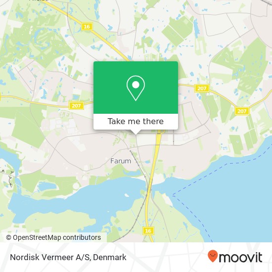 Nordisk Vermeer A/S map