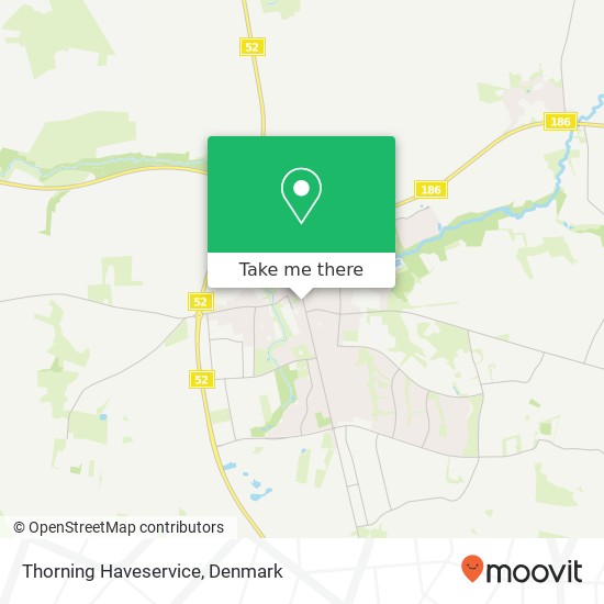 Thorning Haveservice map