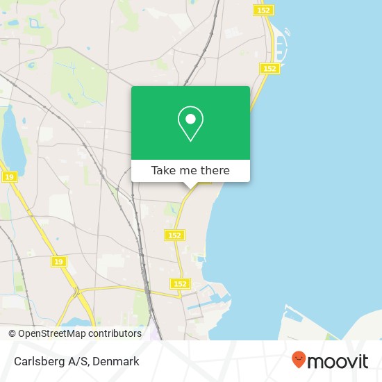 Carlsberg A/S map