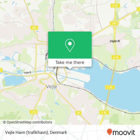 Vejle Havn (trafikhavn) map