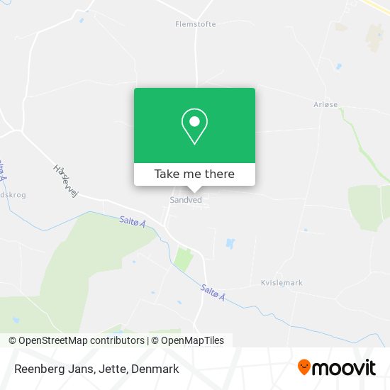 Reenberg Jans, Jette map