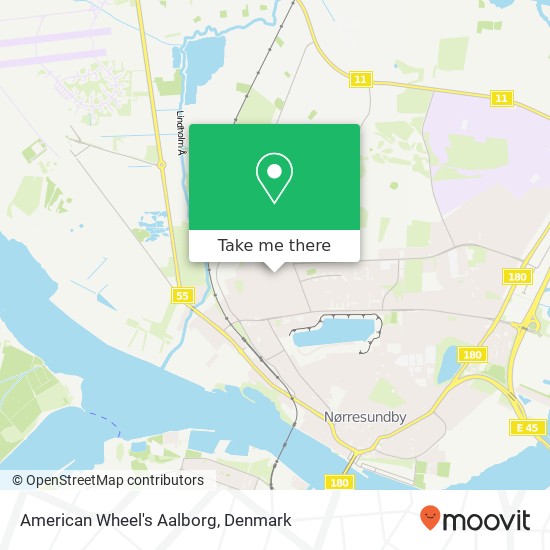 American Wheel's Aalborg map