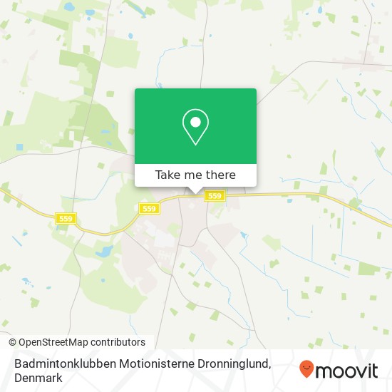 Badmintonklubben Motionisterne Dronninglund map