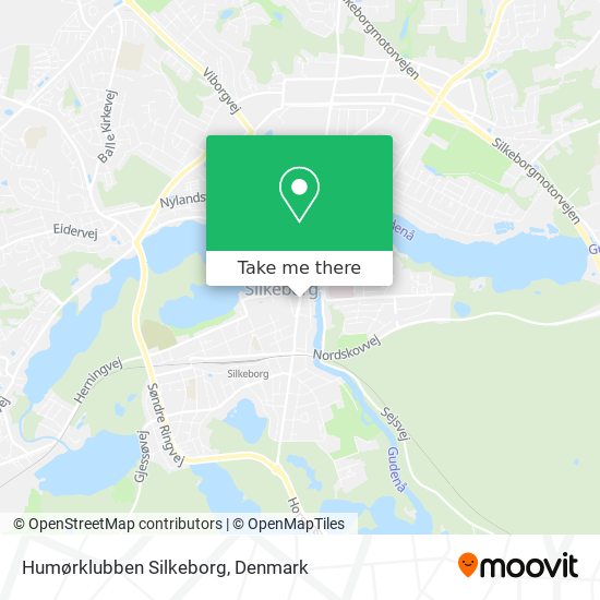 Humørklubben Silkeborg map