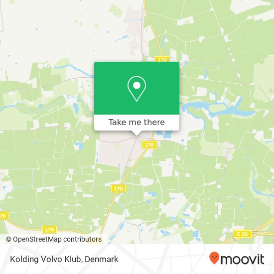 Kolding Volvo Klub map