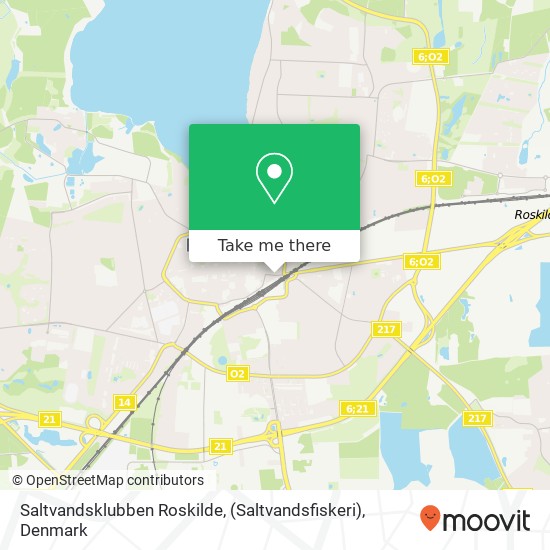 Saltvandsklubben Roskilde, (Saltvandsfiskeri) map