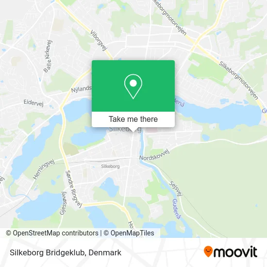 Silkeborg Bridgeklub map