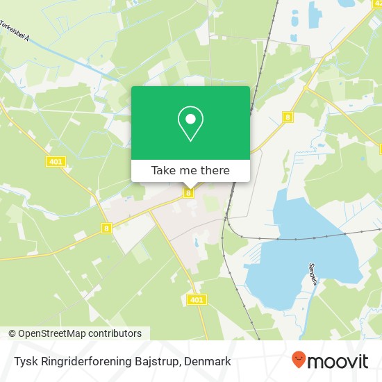 Tysk Ringriderforening Bajstrup map