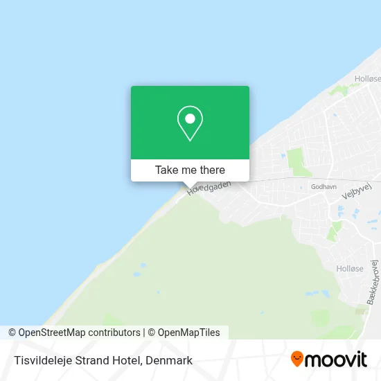 Tisvildeleje Strand Hotel map