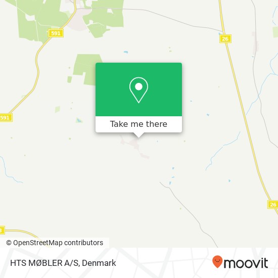 HTS MØBLER A/S map