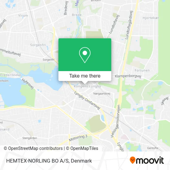 HEMTEX-NORLING BO A/S map