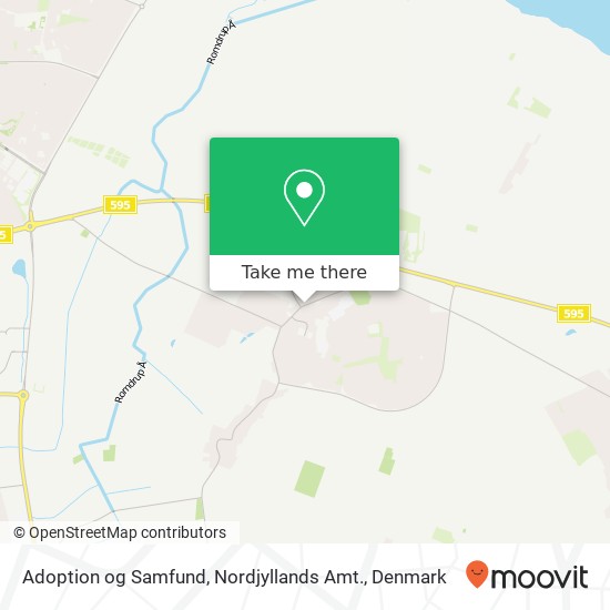 Adoption og Samfund, Nordjyllands Amt. map