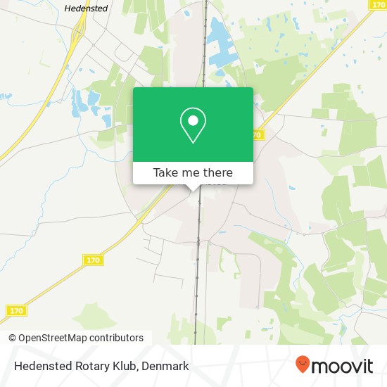 Hedensted Rotary Klub map