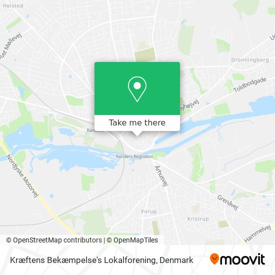 Kræftens Bekæmpelse's Lokalforening map