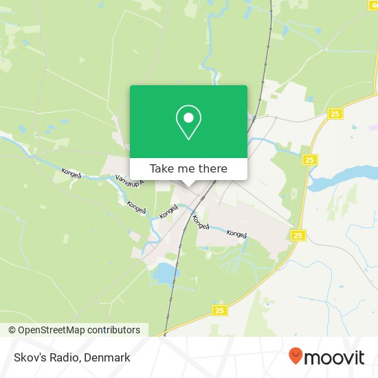 Skov's Radio map