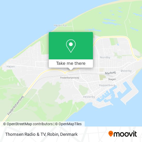 Thomsen Radio & TV, Robin map