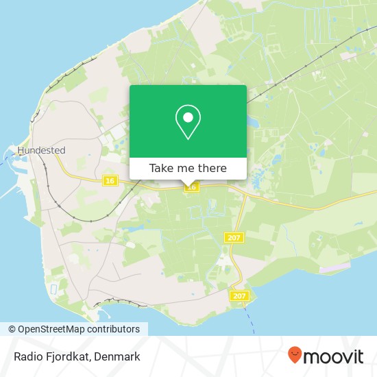 Radio Fjordkat map