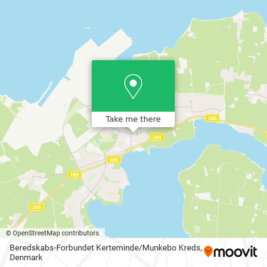 Beredskabs-Forbundet Kerteminde / Munkebo Kreds map