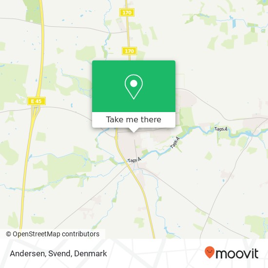 Andersen, Svend map