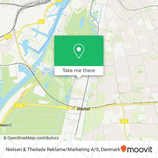 Nielsen & Theilade Reklame / Marketing A / S map