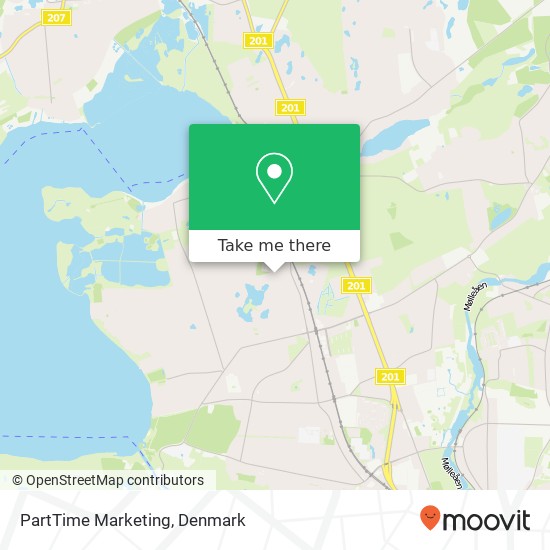 PartTime Marketing map